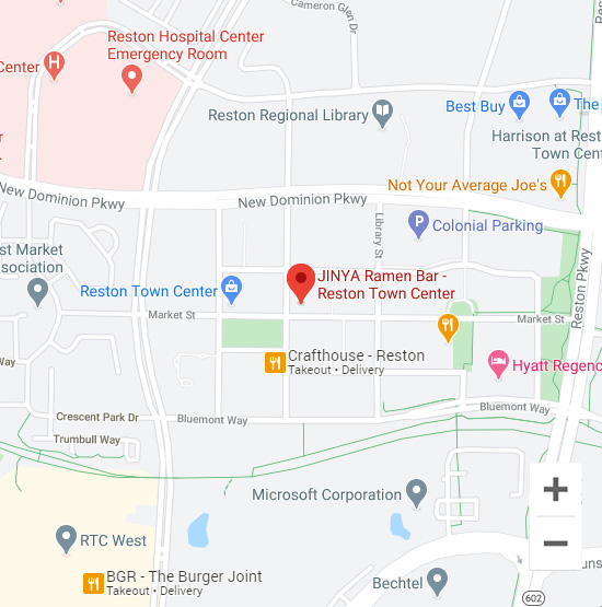 Map of Jinya 11964 Market St  Reston, VA 20190