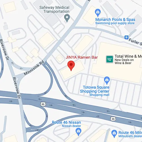 Map of Jinya 465 U.S. 46  Totowa, NJ 07512