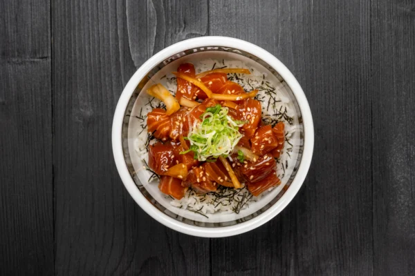 Click to expand image of Salmon Poke Bowl* (Sml.).